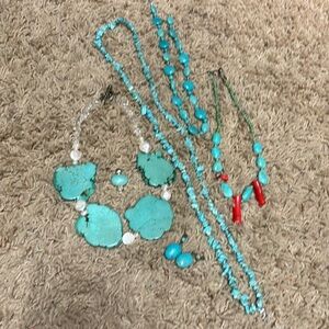 Turquoise Lot of Six Pieces